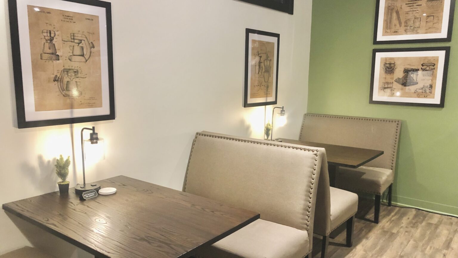 Booth seating for focused work